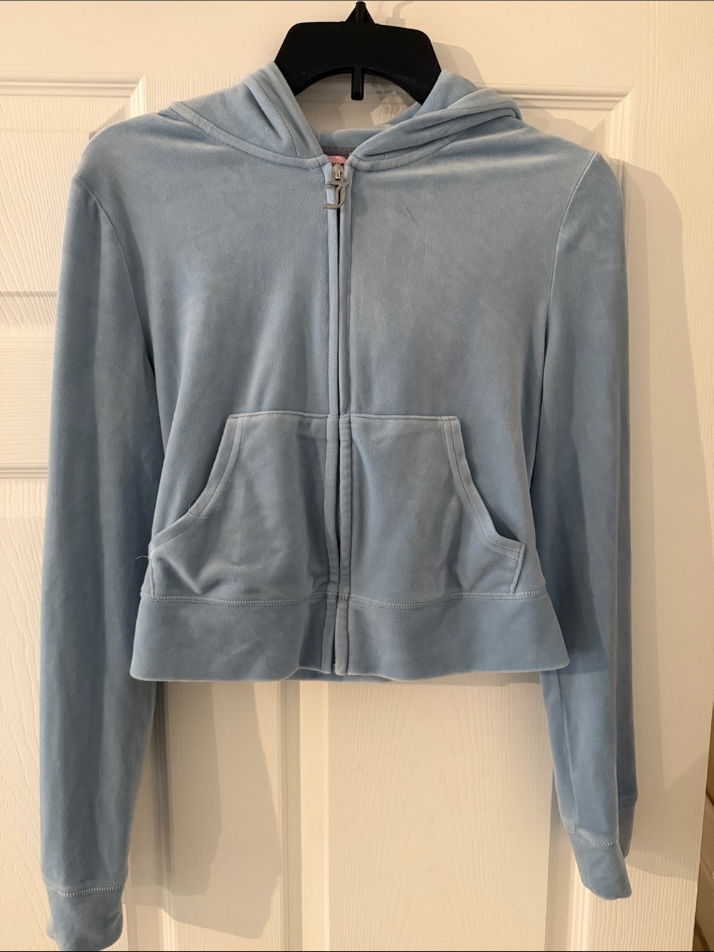 Juicy Couture Light Blue Velour Track Suit - Picture 6 of 11